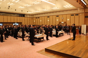 令和8年新年交礼会の様子