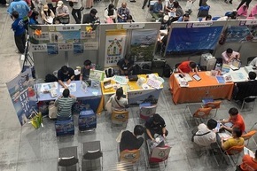 ふるさと回帰フェアの様子