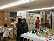 写真:作品展示場
