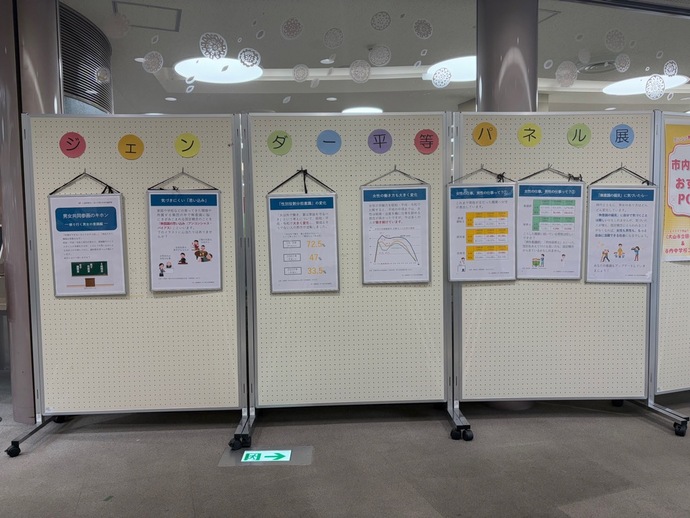 パネル展の様子