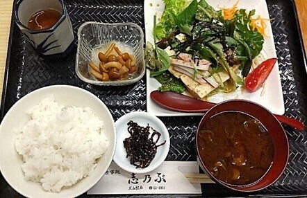 志乃ぶメニュー