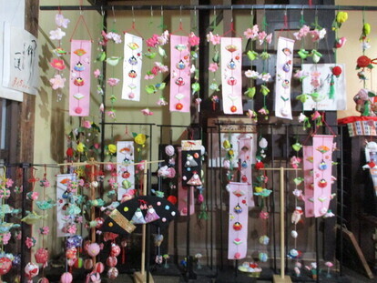 吊るし飾りの写真