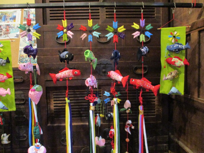 吊るし飾りの写真