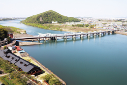 犬山城から眺める木曽川