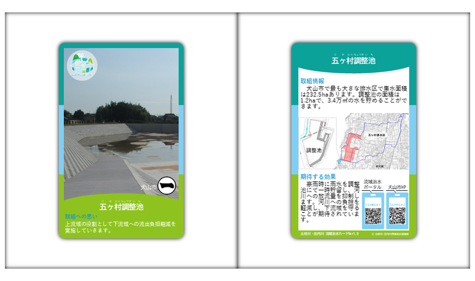 流域治水カード（犬山市）