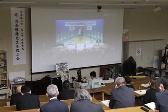 偲ぶ会犬山会場の様子