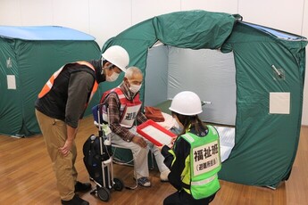 避難者の状況確認