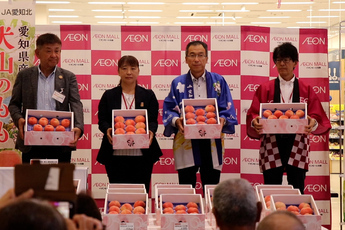 桃品評会の様子
