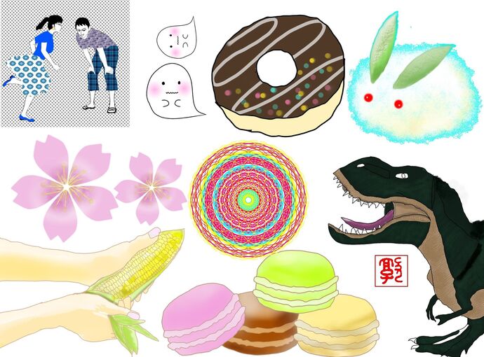 デジタルアート（イメージ）
