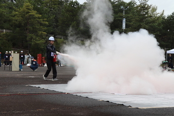 消火技術競技会での様子