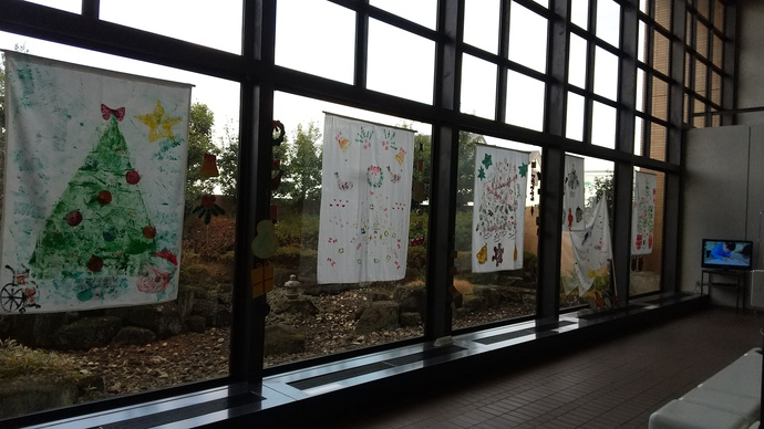 市民ロビーでの展示の様子1