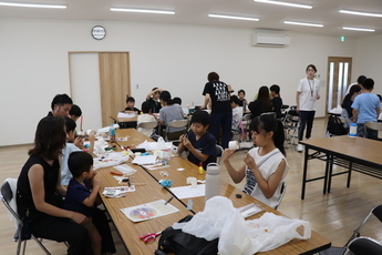 からくり作成の様子