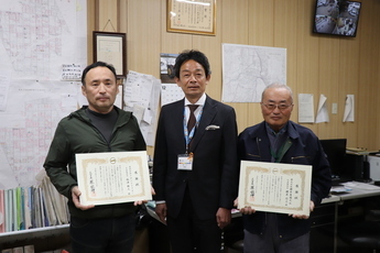 原市長と記念撮影