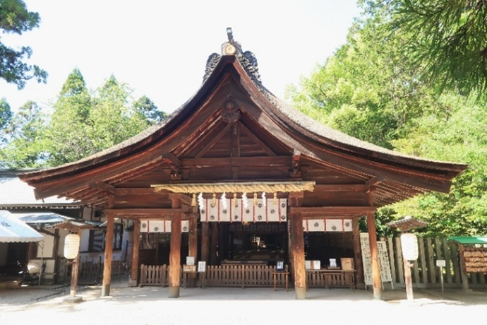 大縣神社拝殿の正面写真