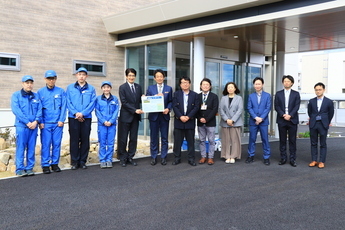 村田機械株式会社犬山事業所の方々と原市長