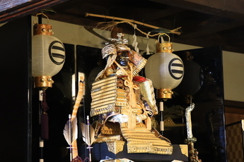 昭和初期の鎧飾り